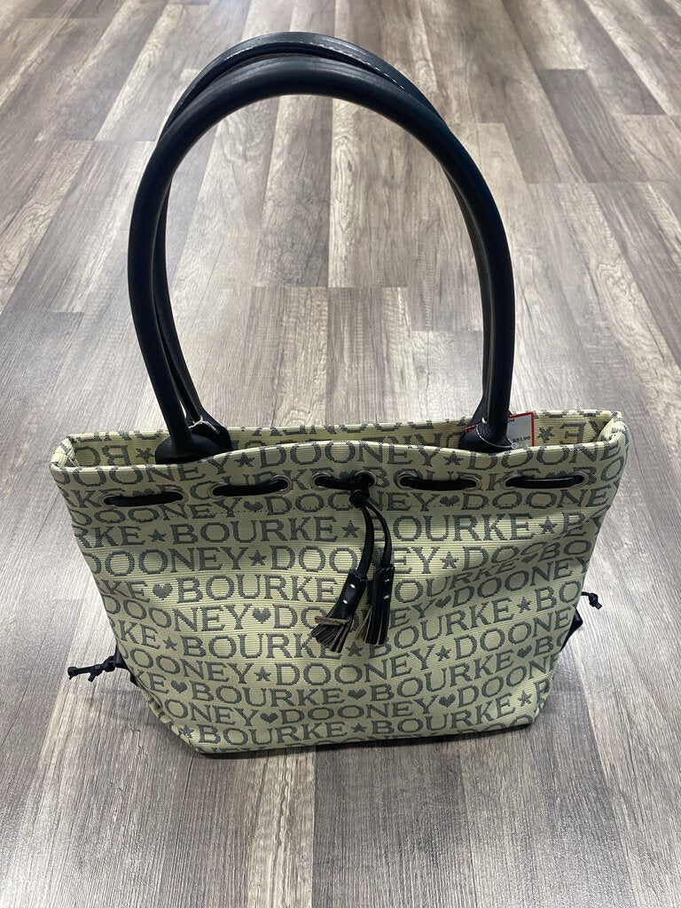 Dooney & Bourke Logo Print Handbag
