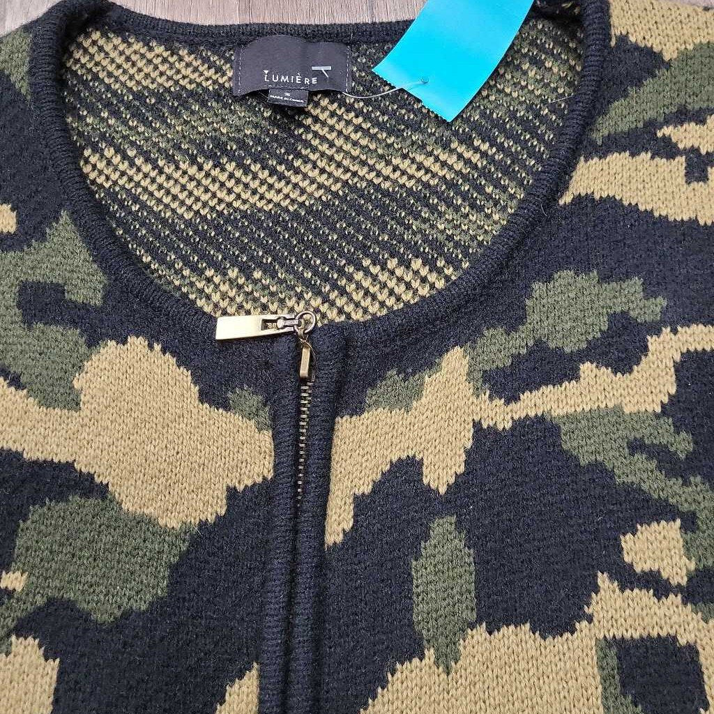 Lumiere Camo Zip Up