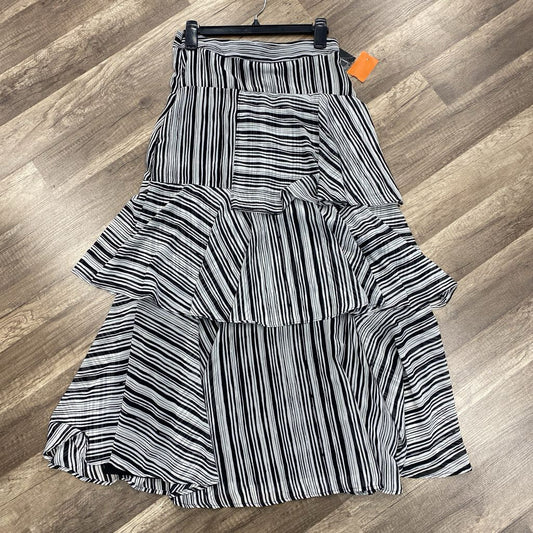 Tiered Stripe Long Skirt