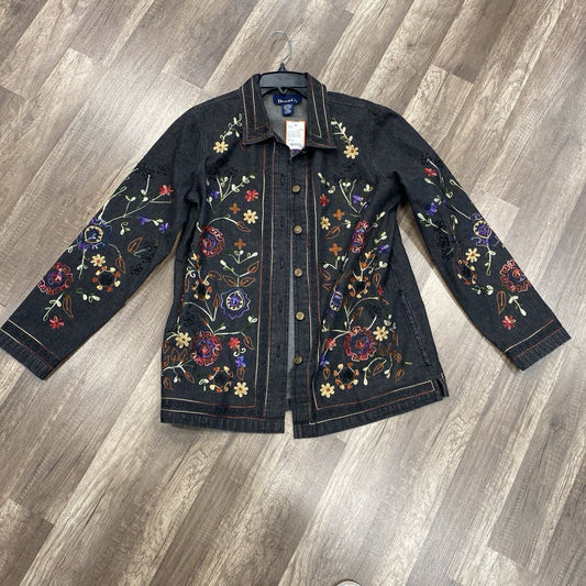 Vintage 100% Cotton Stitch Design Denim Jacket