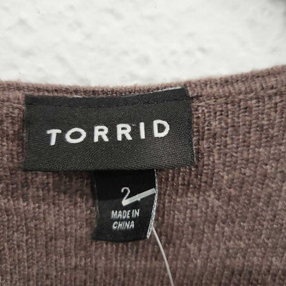 Torrid Waterfall Cardigan