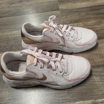 Nike Women's Air Max Sneakers in Pink and Gold