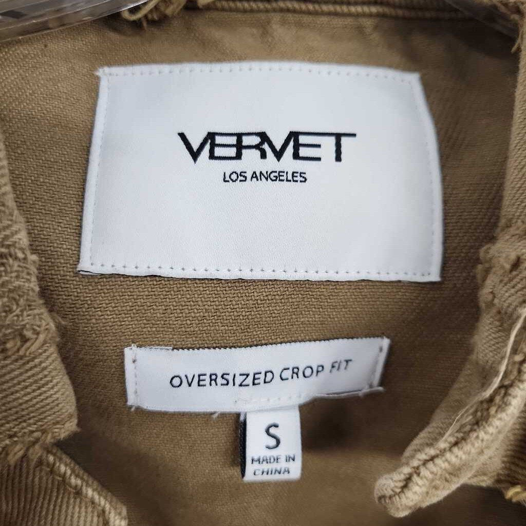 Vervet Oversized Crop Fit Jacket