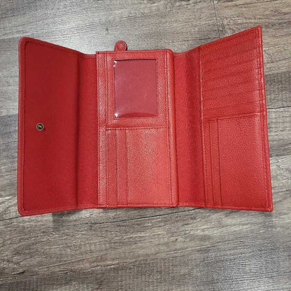 Timberland Red Leather Wallet