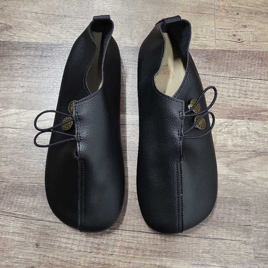 Black Leather Dance Shoes