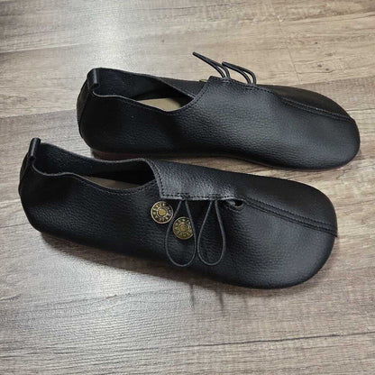 Black Leather Dance Shoes