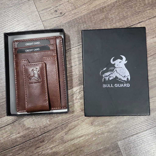 Bull Guard Leather Credit Card Holder