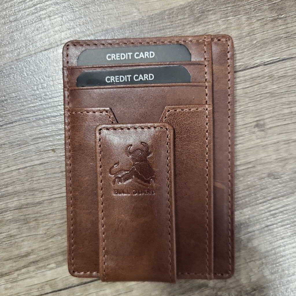 Bull Guard Leather Credit Card Holder