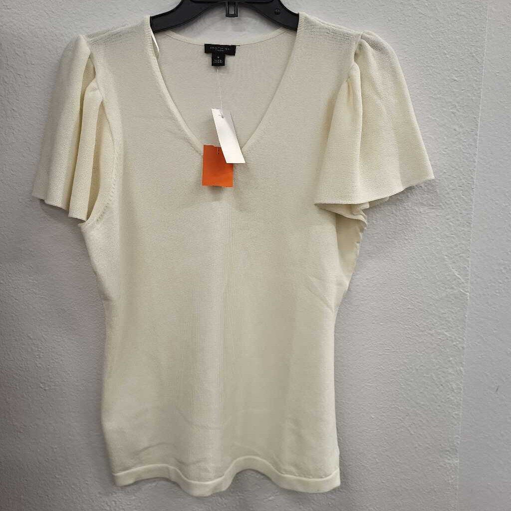 Ann Taylor Factory Puff Sleeve Top