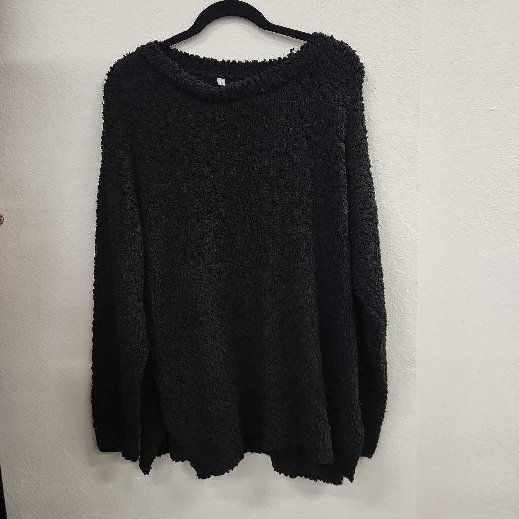 Cozy Black Knit Sweater