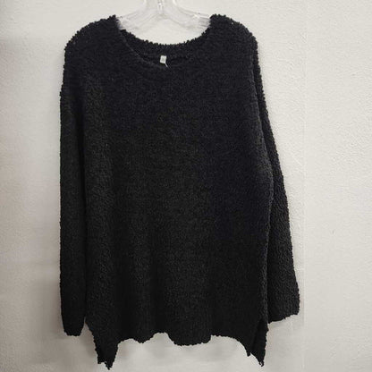 Cozy Black Knit Sweater