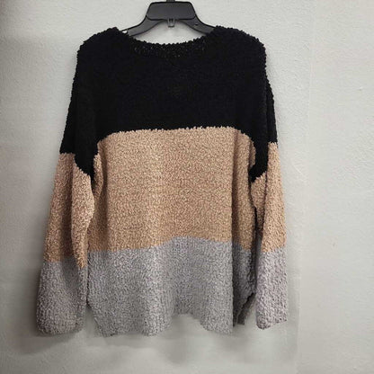 Cozy Black Knit Sweater