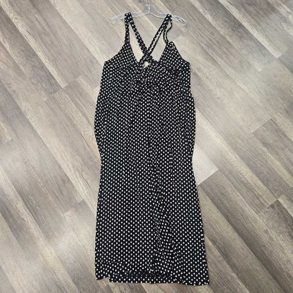 Ulla Popken Polka Dot Maxi Dress