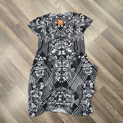City Chic Floral Print Dress