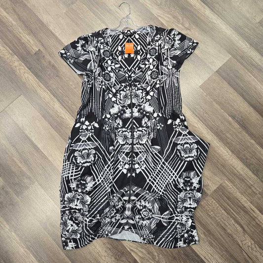 City Chic Floral Print Dress