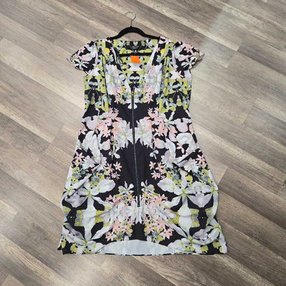 City Chic Floral Midi Dress