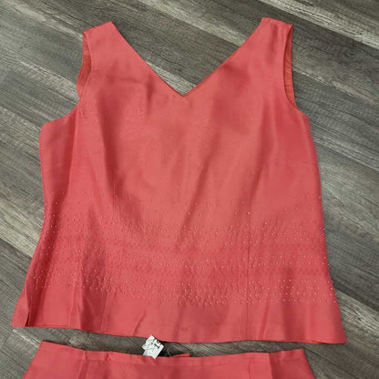 Robbie Bee Beaded 2pc SL Top & Skirt
