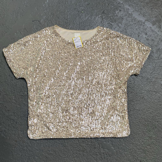 sequin blouse SS
