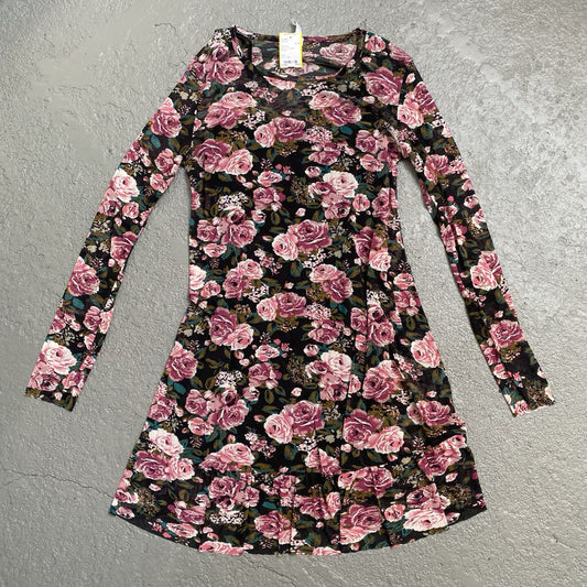 floral mesh overlay