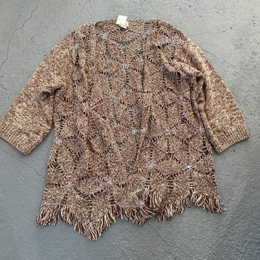 Crochet Fringe Cardi