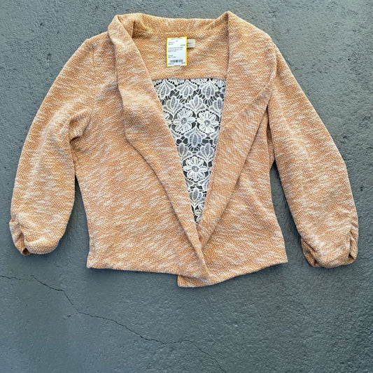 Back Lace Open Cardi
