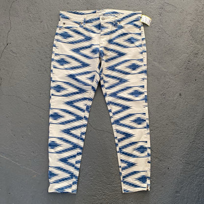 Pattern Skinny Ankle