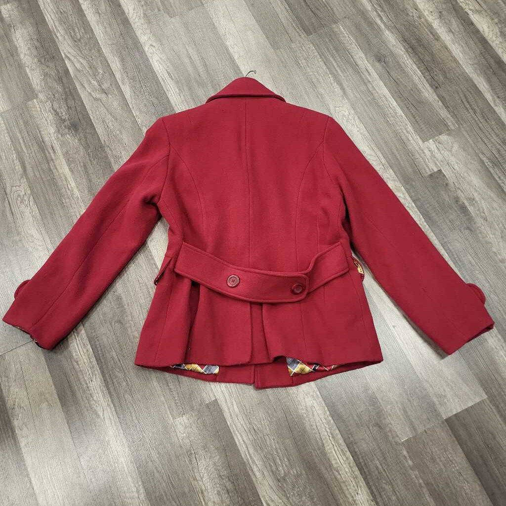 Cabi Women's Red Peacoat