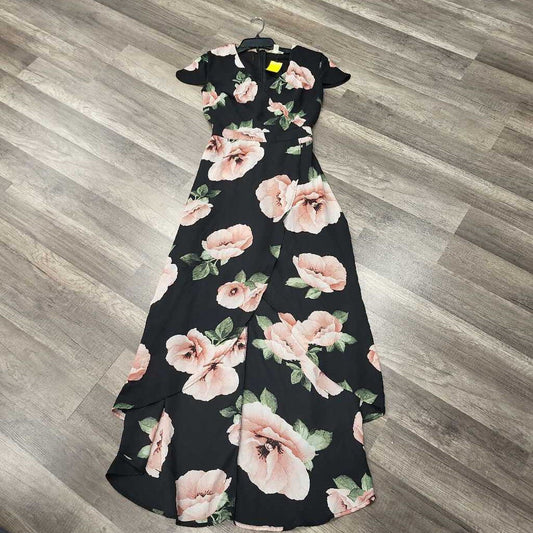 Miami Floral Print SS Wrap Dress