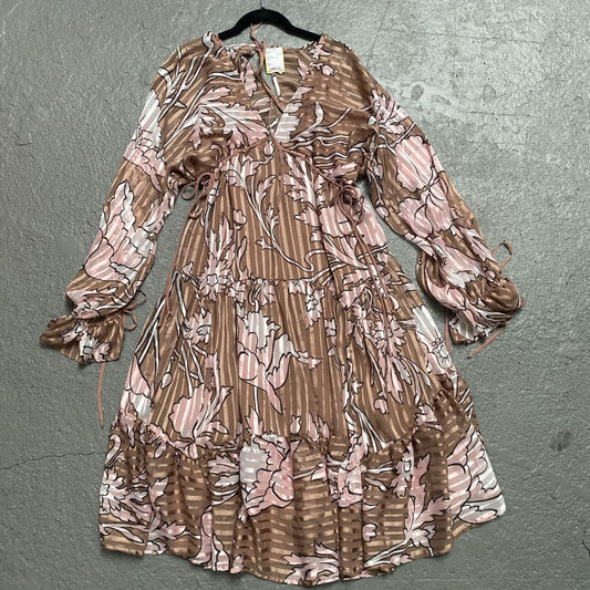 Sheer Tiered Dress