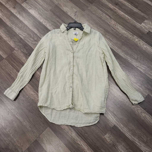 Sigrid Olsen LS BU Linen Top
