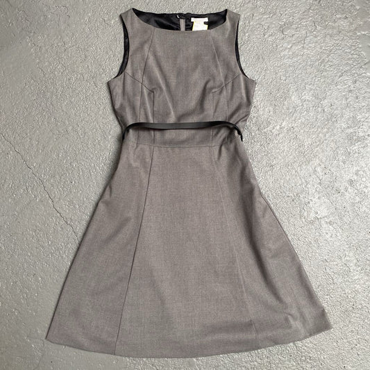 Business Casual A Line Midi Dress