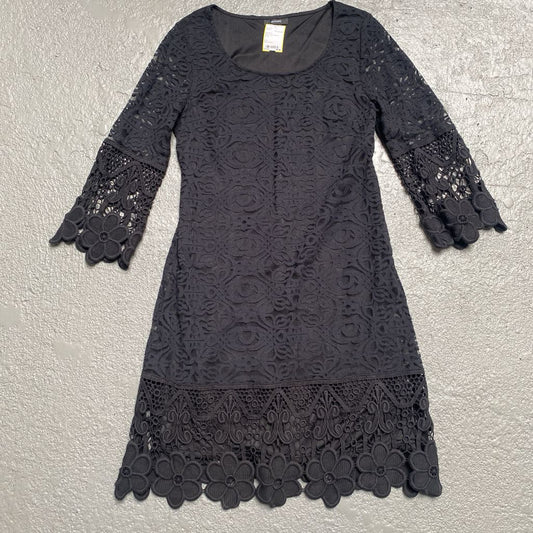 Lace Overlay Dress