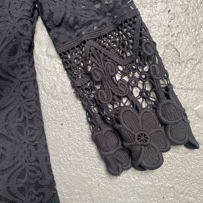Lace Overlay Dress