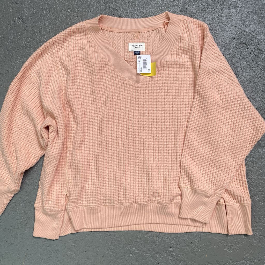 Waffle Knit V Cut