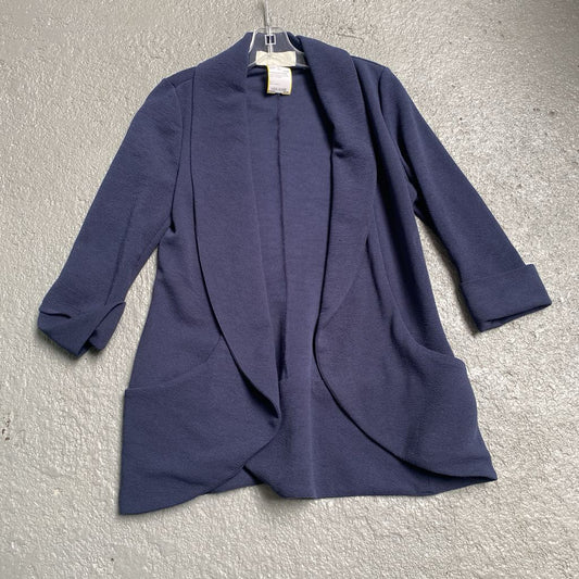 textured Open Cardigan