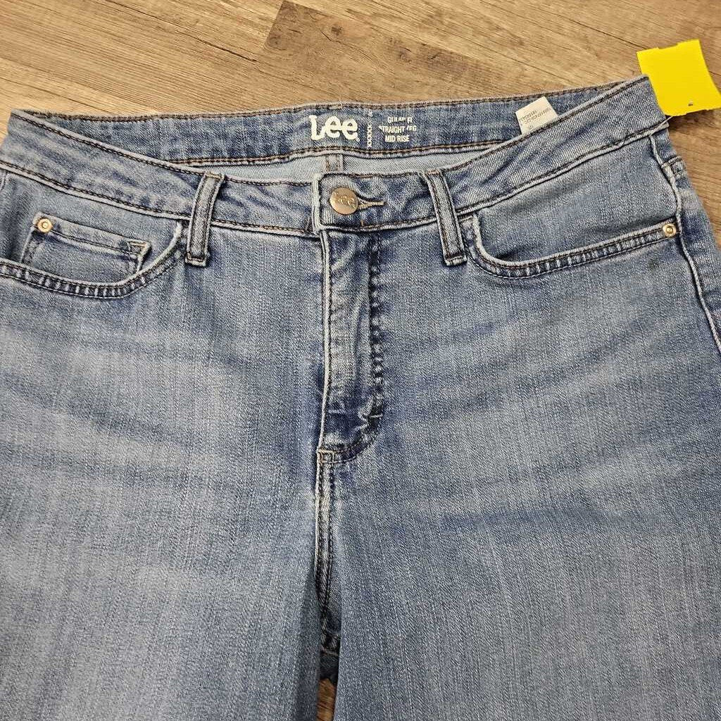 Lee Straight Leg Midrise Jean