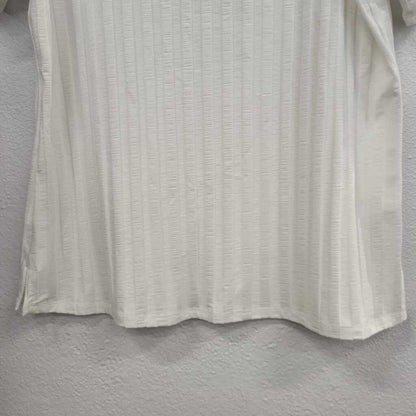 Eileen Fisher Vertical Stripe SS Top