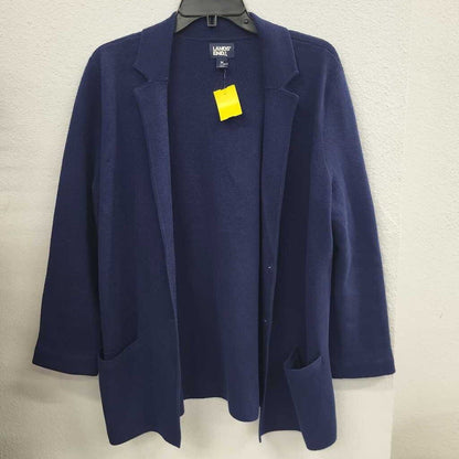 Lands End 100% Cotton Open Cardigan