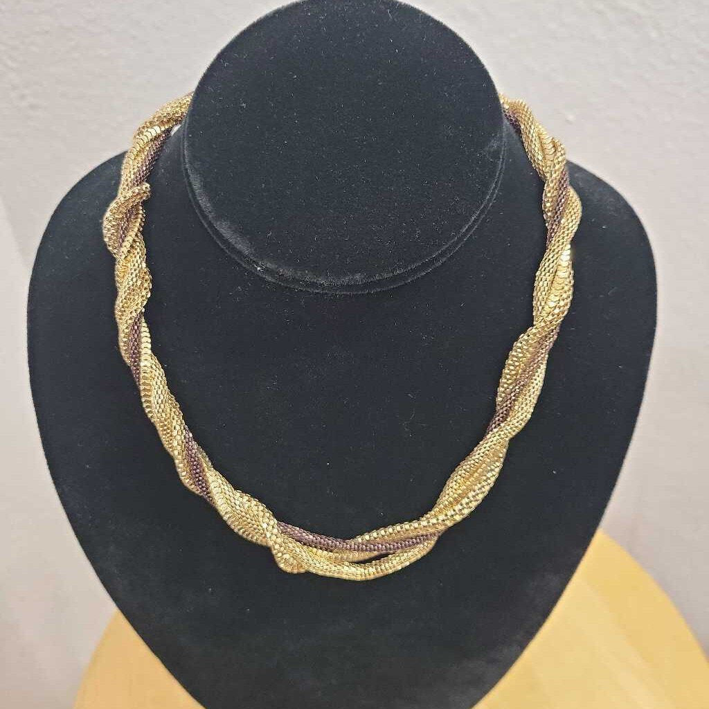 George Twisted Necklace