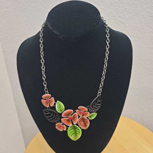 Shag Wear Floral Necklace