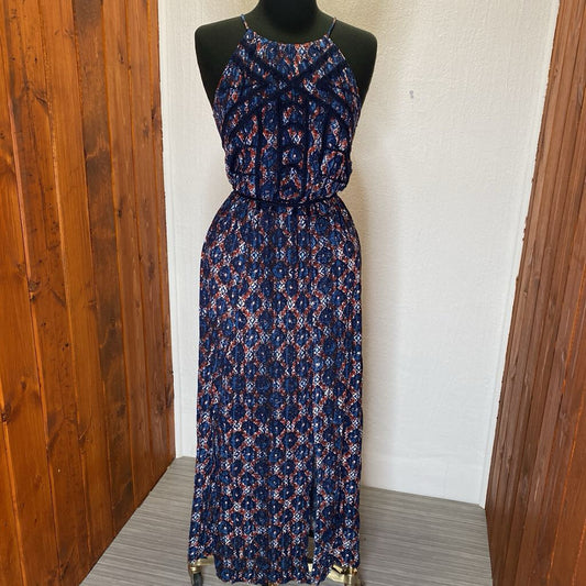 Maxi Halter Pattern Dress