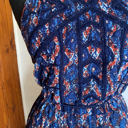 Maxi Halter Pattern Dress