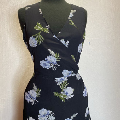 Floral Chiffon Ruffle Dress