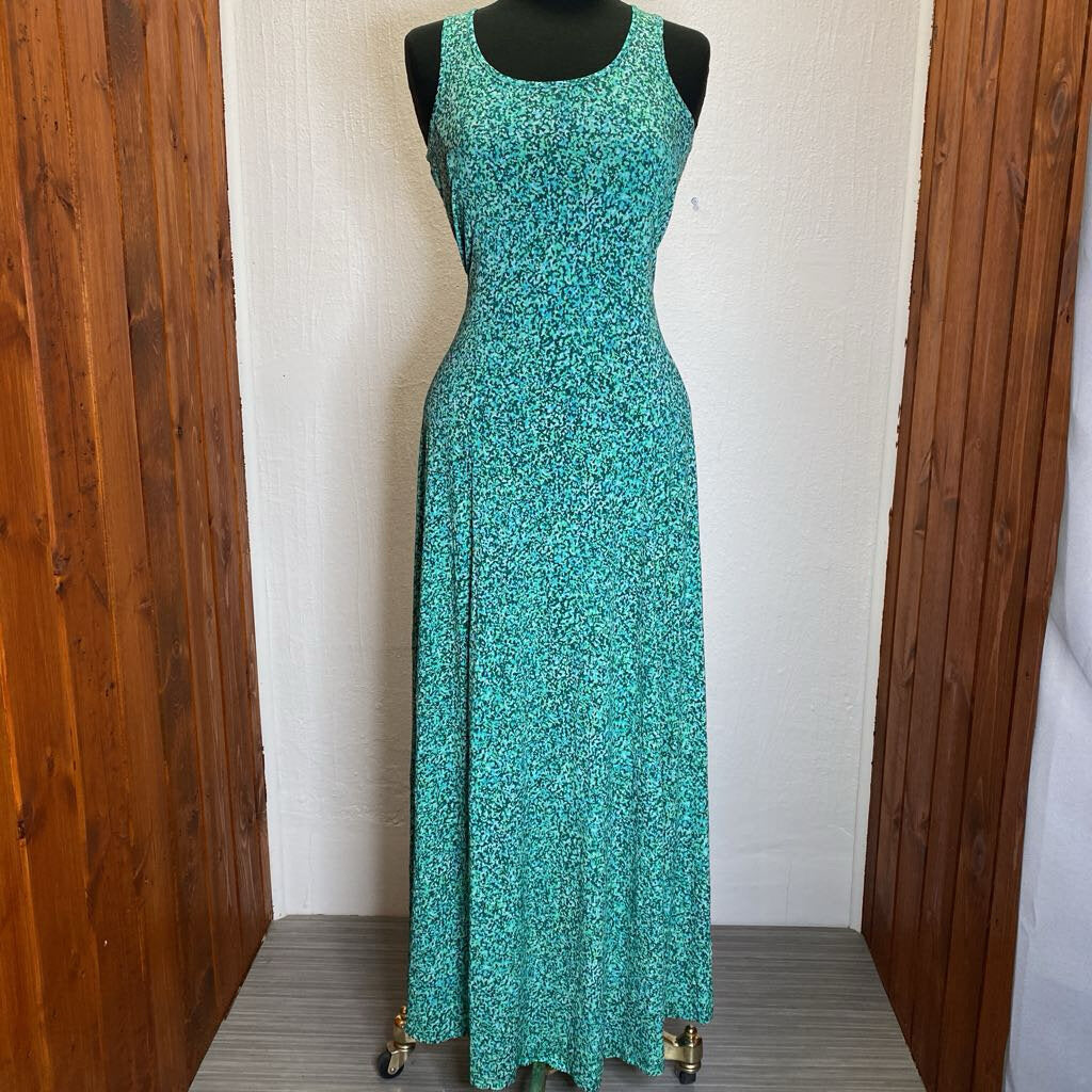 Pattern Maxi Side Slit