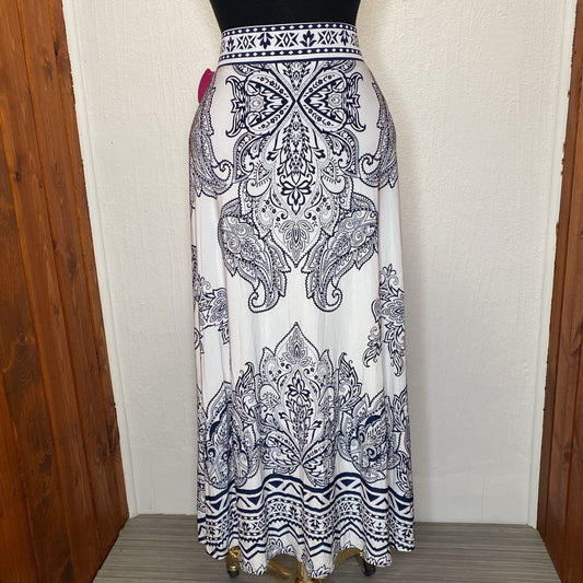 Paisley, Studded Maxi Skirt