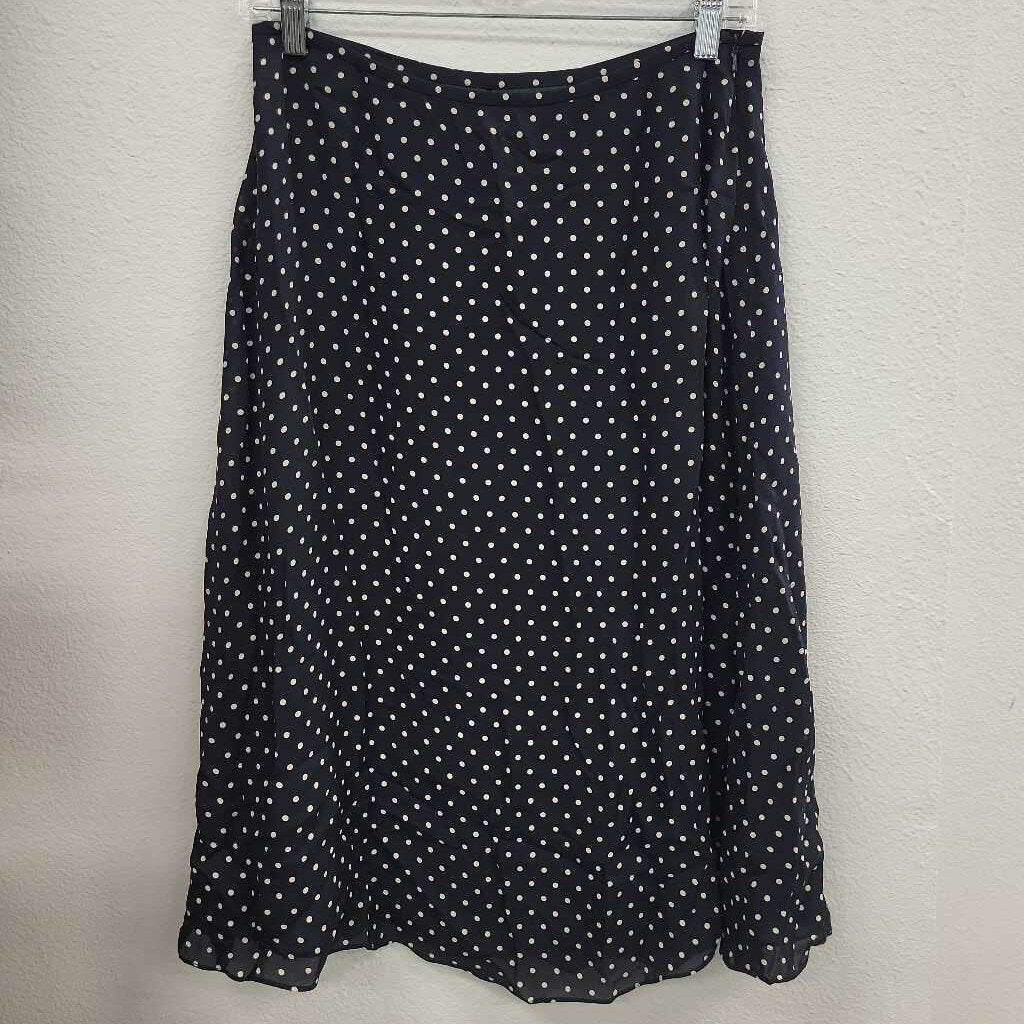 Lauren Dotted A Line Maxi Skirt