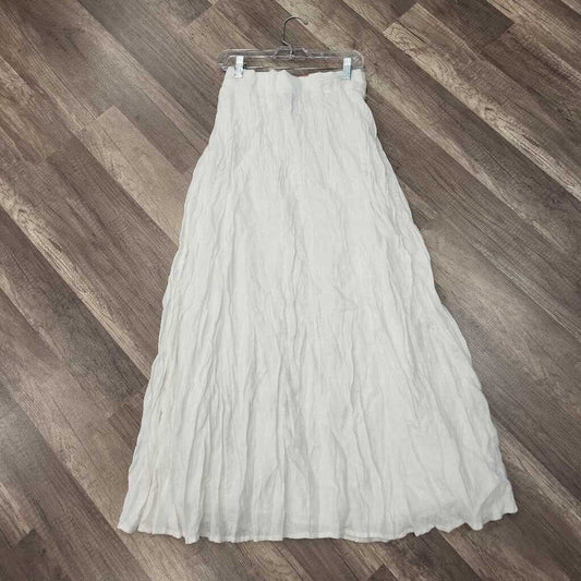 INC Linen Blend Maxi Skirt