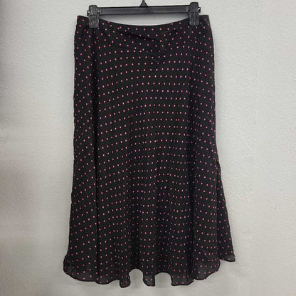 Jones NY Dotted Silk Skirt