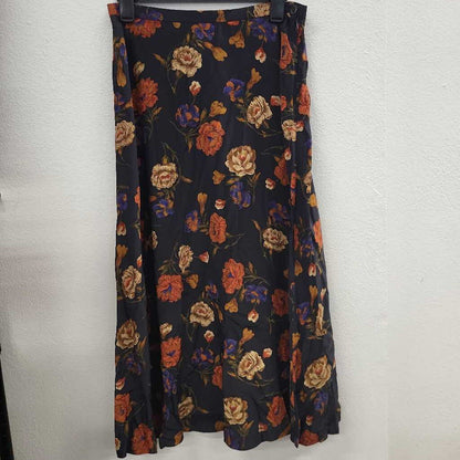 Jones NY Silk Maxi Skirt