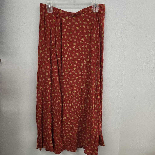 JH Collectibles Rose Print Maxi Skirt